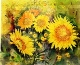 35 Sunflowers by Diane Poole